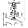 Cast iron gate valve with bellows | KP-821